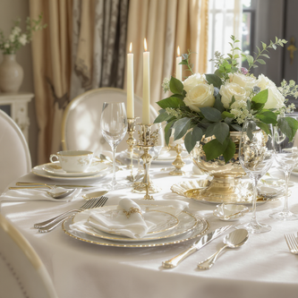 The Gourmet Table By Elm & Ivory : Luxury Accents for Fine Dining