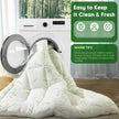 Shilucheng Mattress Topper - Extra Thick Soft Mattress Protector down Alternative Fill, Mattress Pad Cover Cotton Top with 8-21