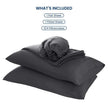 Shilucheng Bamboo Sheets Set 4/6 Pc,Cooling Breathable & Hotel Luxury Super Silky Soft, 16'' Deep Pocket, Wrinkle, Fade Resistant Springtok