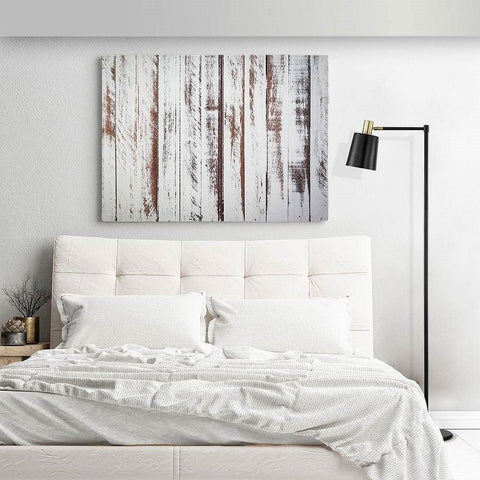 Industrial Luxe Metal Floor Lamp (60") | Satin Black & Gold