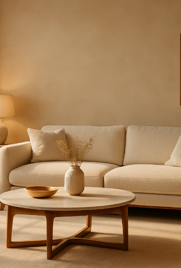 Do not add the text "Explore new products". I just need a background image for my furniture store